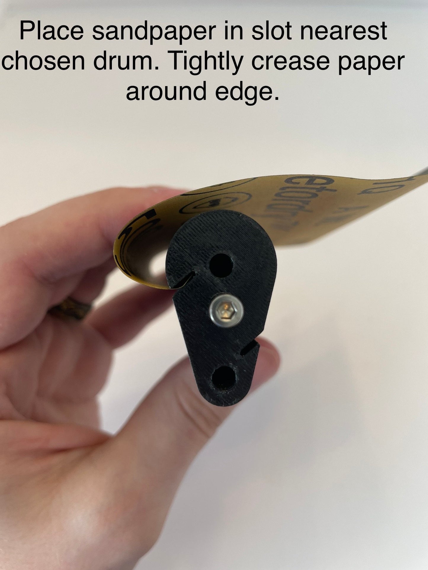 Recurve Blade Sharpening Adapter compatible w/ Worksharp Precision Adjust or Professional unit
