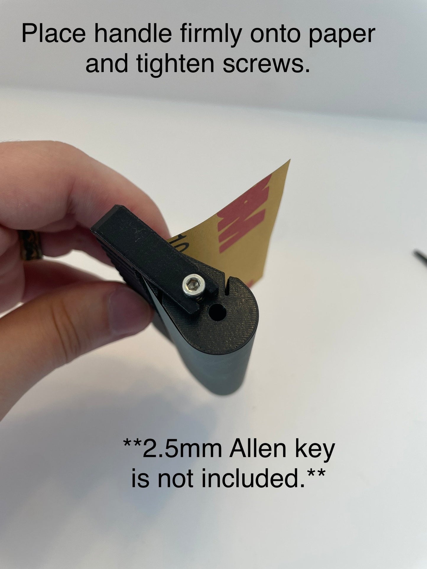 Recurve Blade Sharpening Adapter compatible w/ Worksharp Precision Adjust or Professional unit