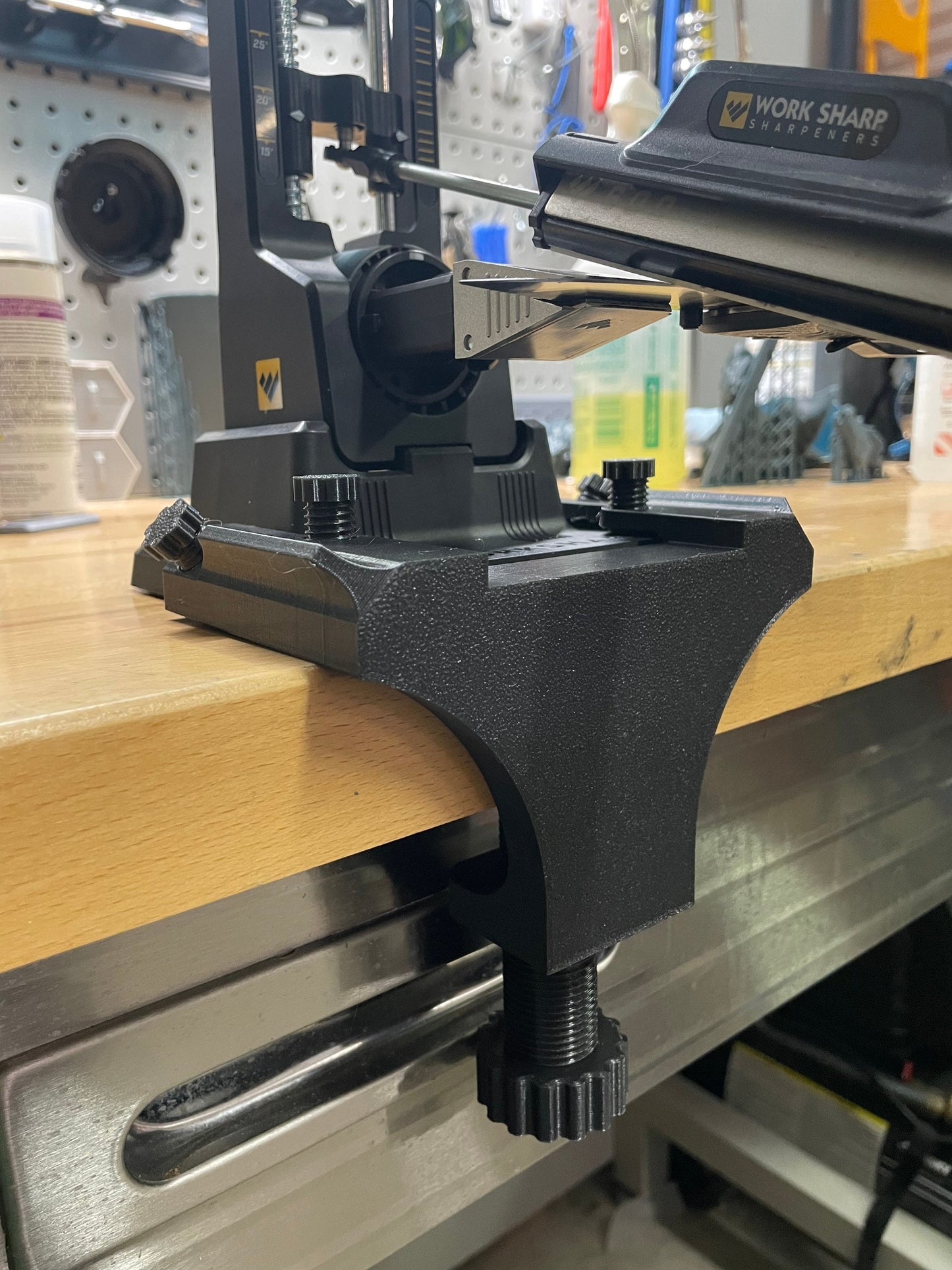 Table/desk clamp compatible w/Worksharp Precision Adjust