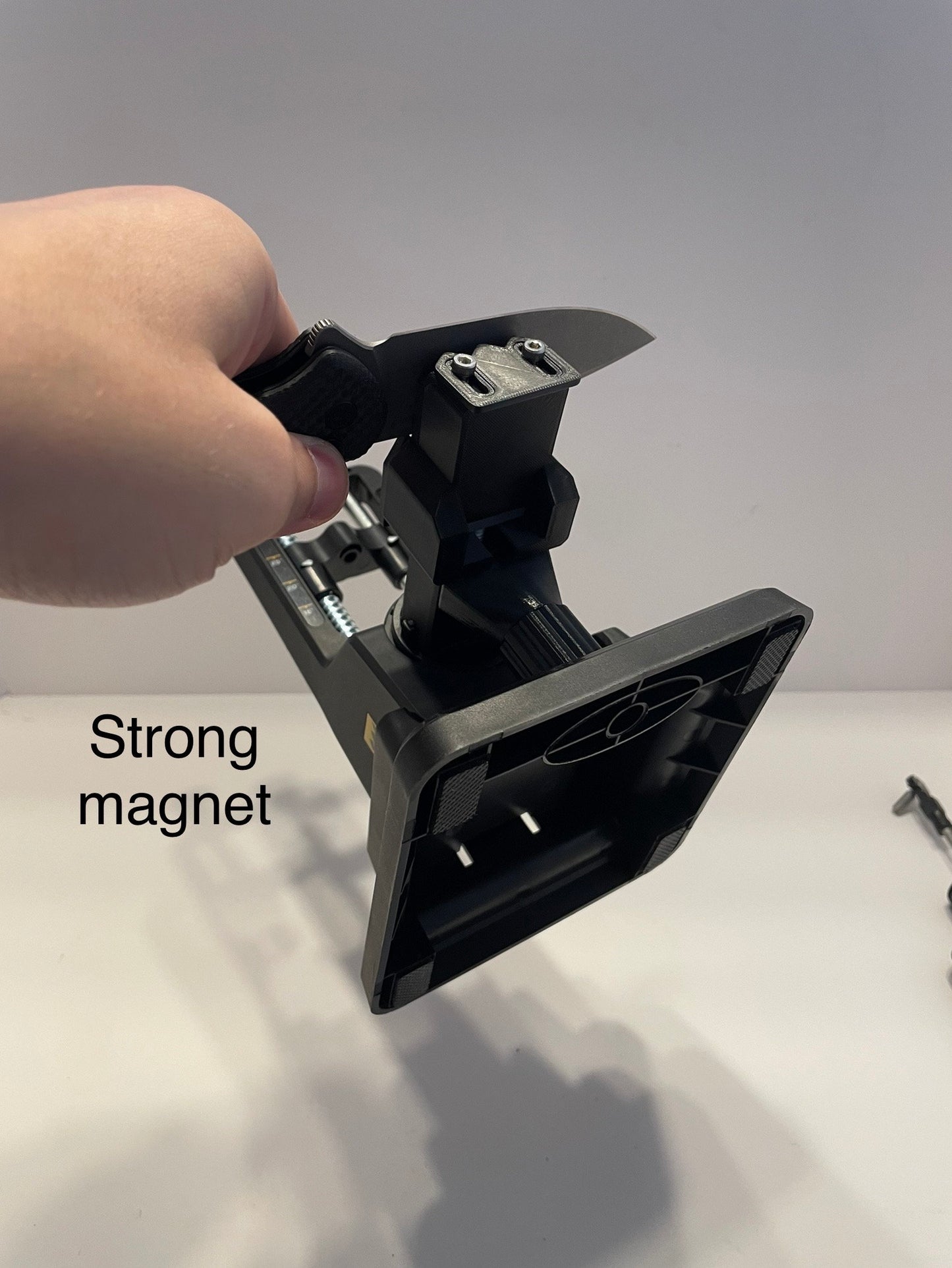 Magnetic Blade Holder Attachment for Worksharp Precision Adjust - Low Angle Sharpening