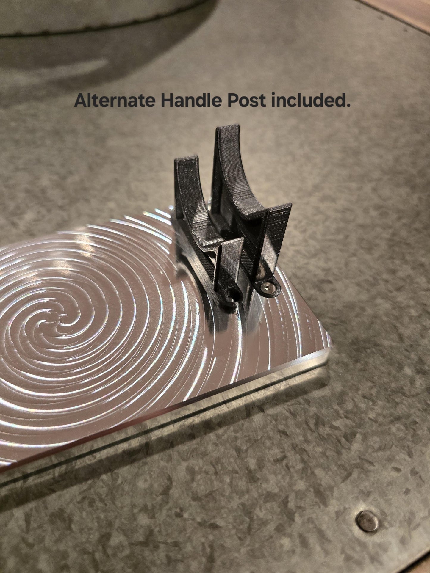 Single Fixed or Folding Knife Display - 6061 Aluminum Base