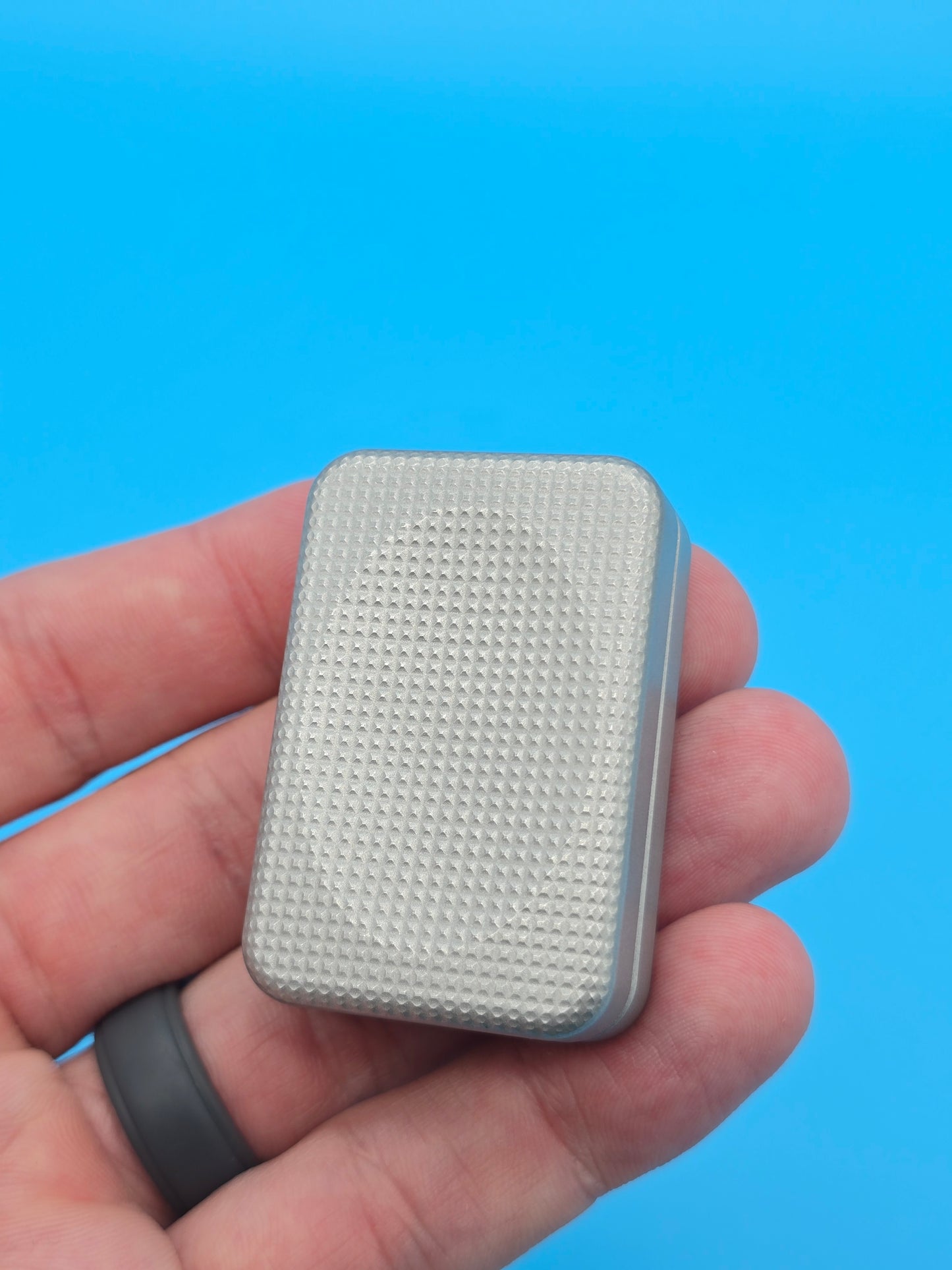 The Grip Dimple - Machined Fidget Slider - PTFE Plates