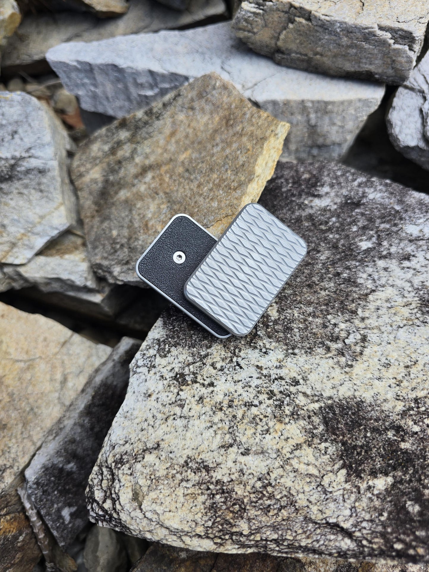 Machined Fidget Slider - Choice of Pattern - 6061 Aluminum