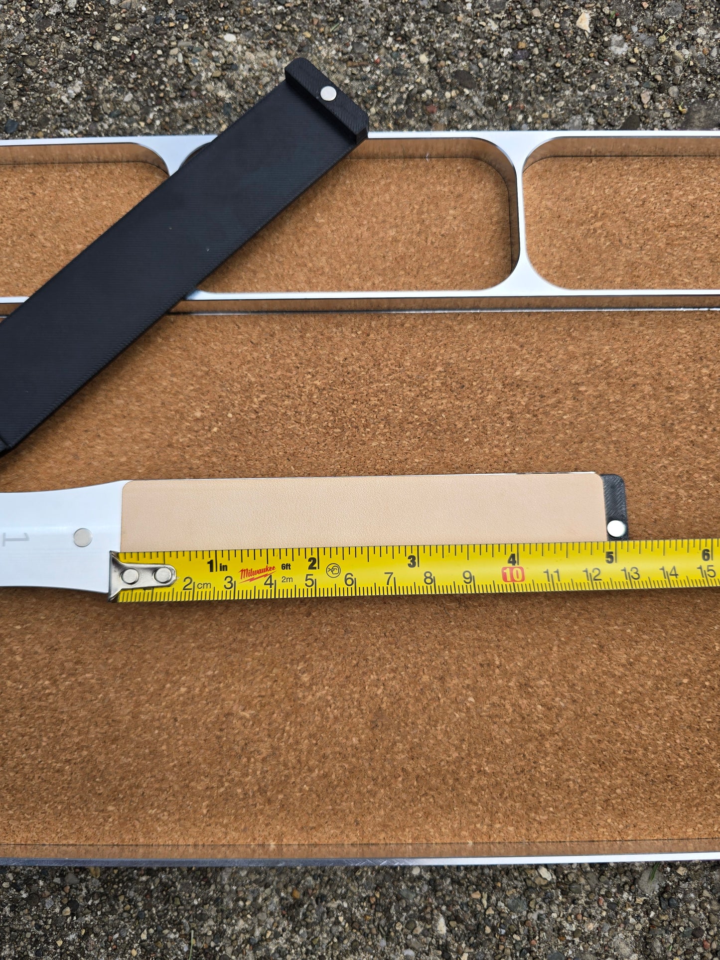 Travel Knife Strop - Portable Double Sided Leather Strop - Cow Hide