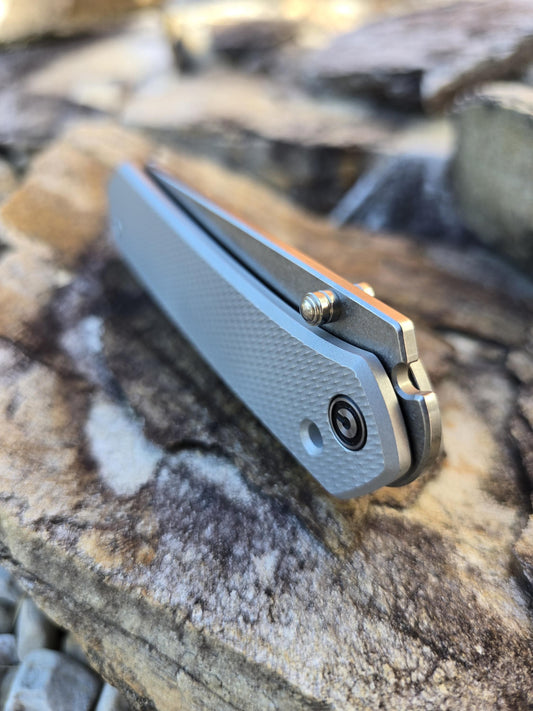 Linerless Scales for Civivi Vision FG - Machined 6061 Aluminum - Lightweight - READ description