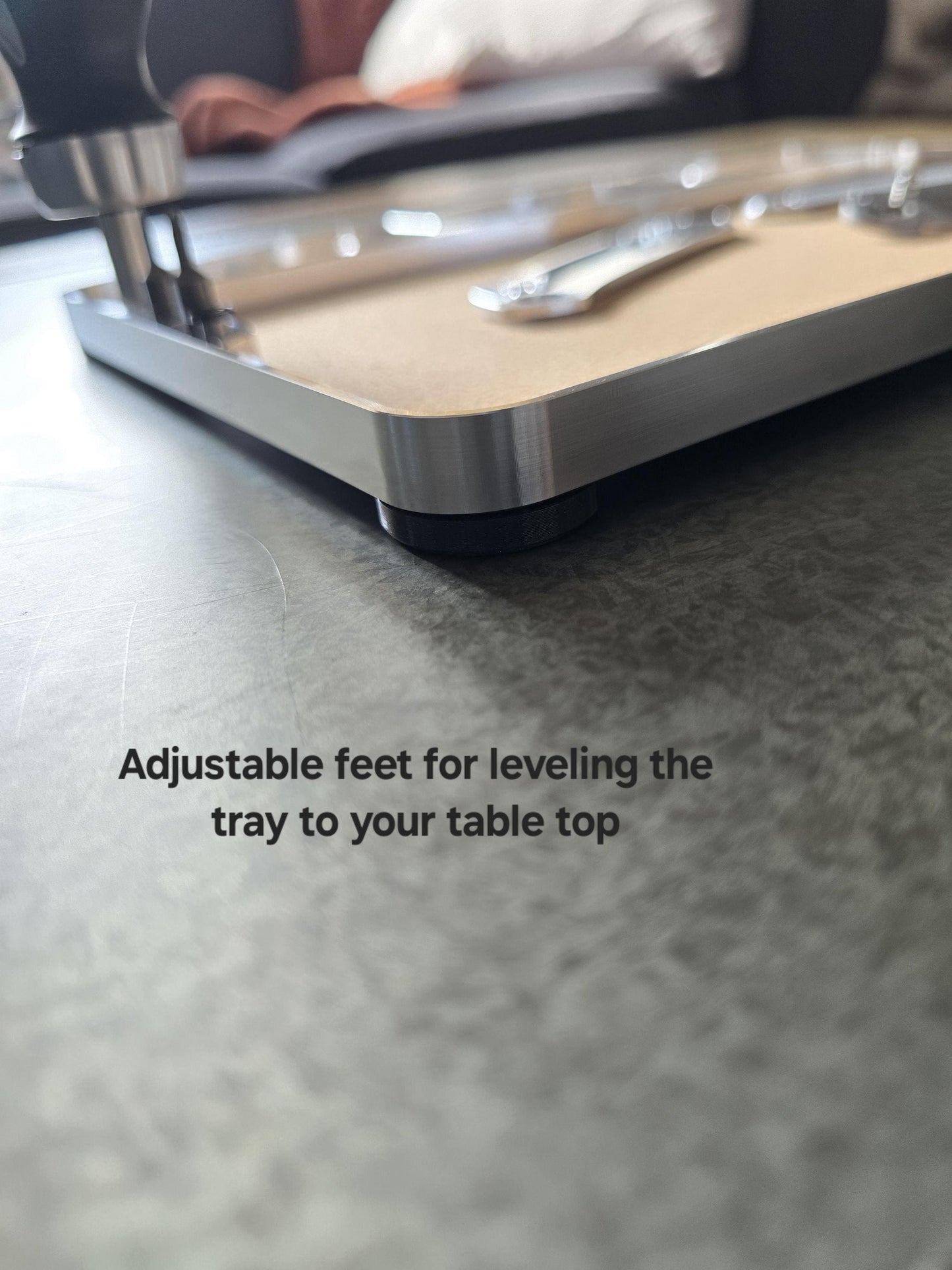 Large EDC or Hobby Maintenance Tray - Machined 6061 Aluminum - Magnetic Hex Bit Holders