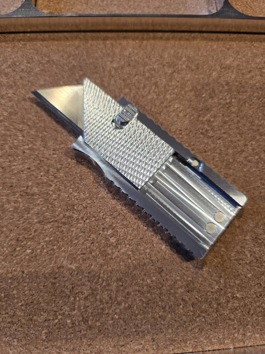 Light Duty Utility Blade - 6061 Machined Aluminum Body - Magnetic Detents - Secondary Carry EDC Utility