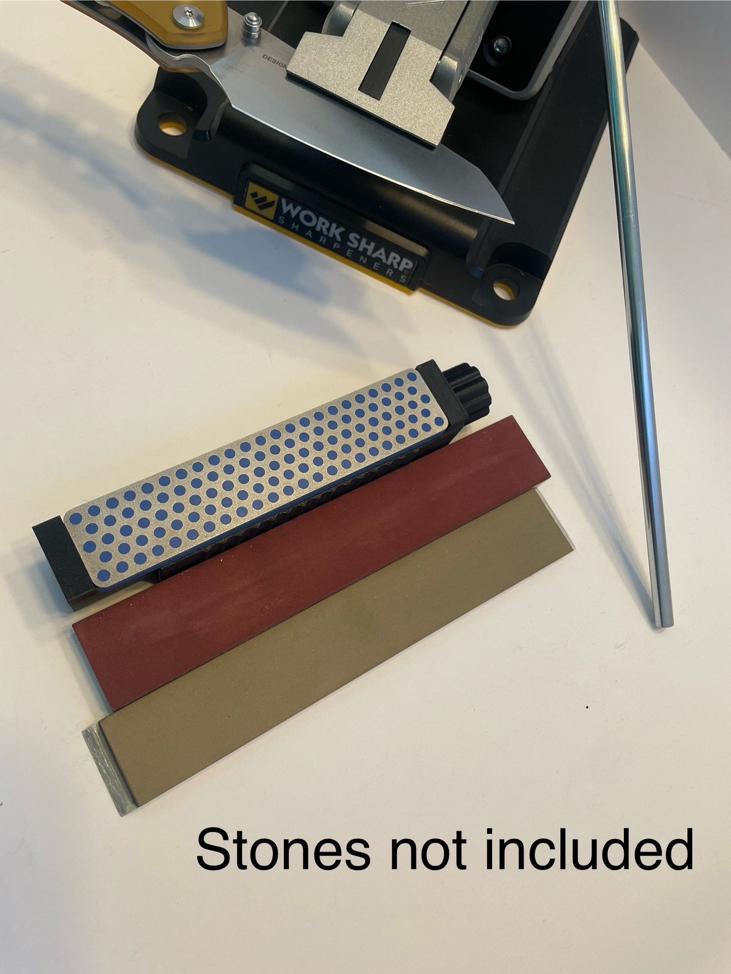Universal 4-6" Stone Holder compatible w/ Worksharp Professional Precision Adjust