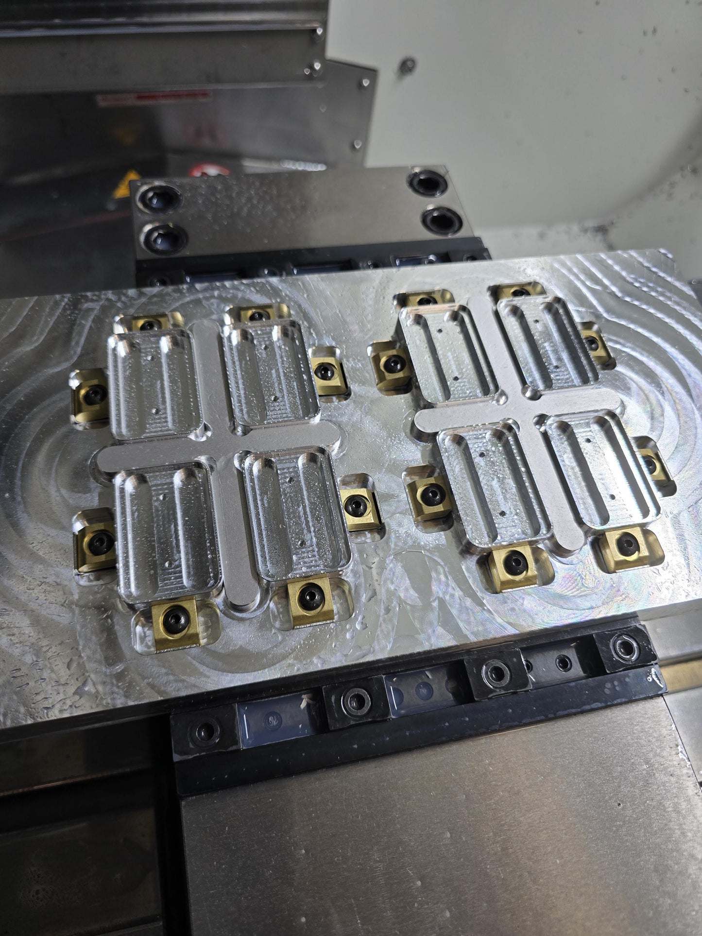 Machined Fidget Slider - Choice of Pattern - 6061 Aluminum