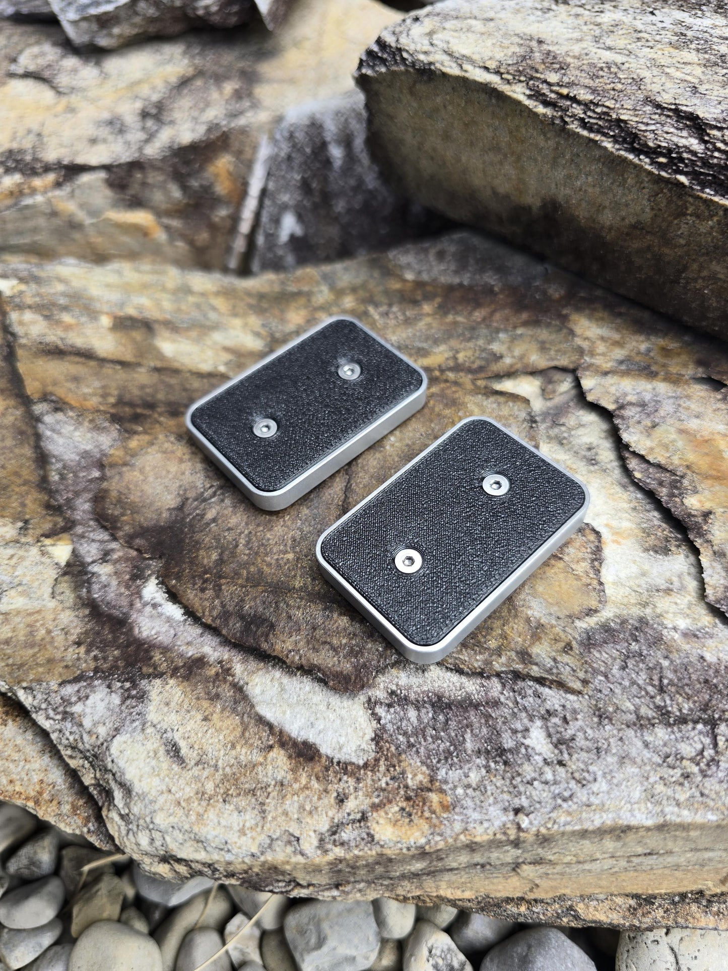 Machined Fidget Slider - Choice of Pattern - 6061 Aluminum