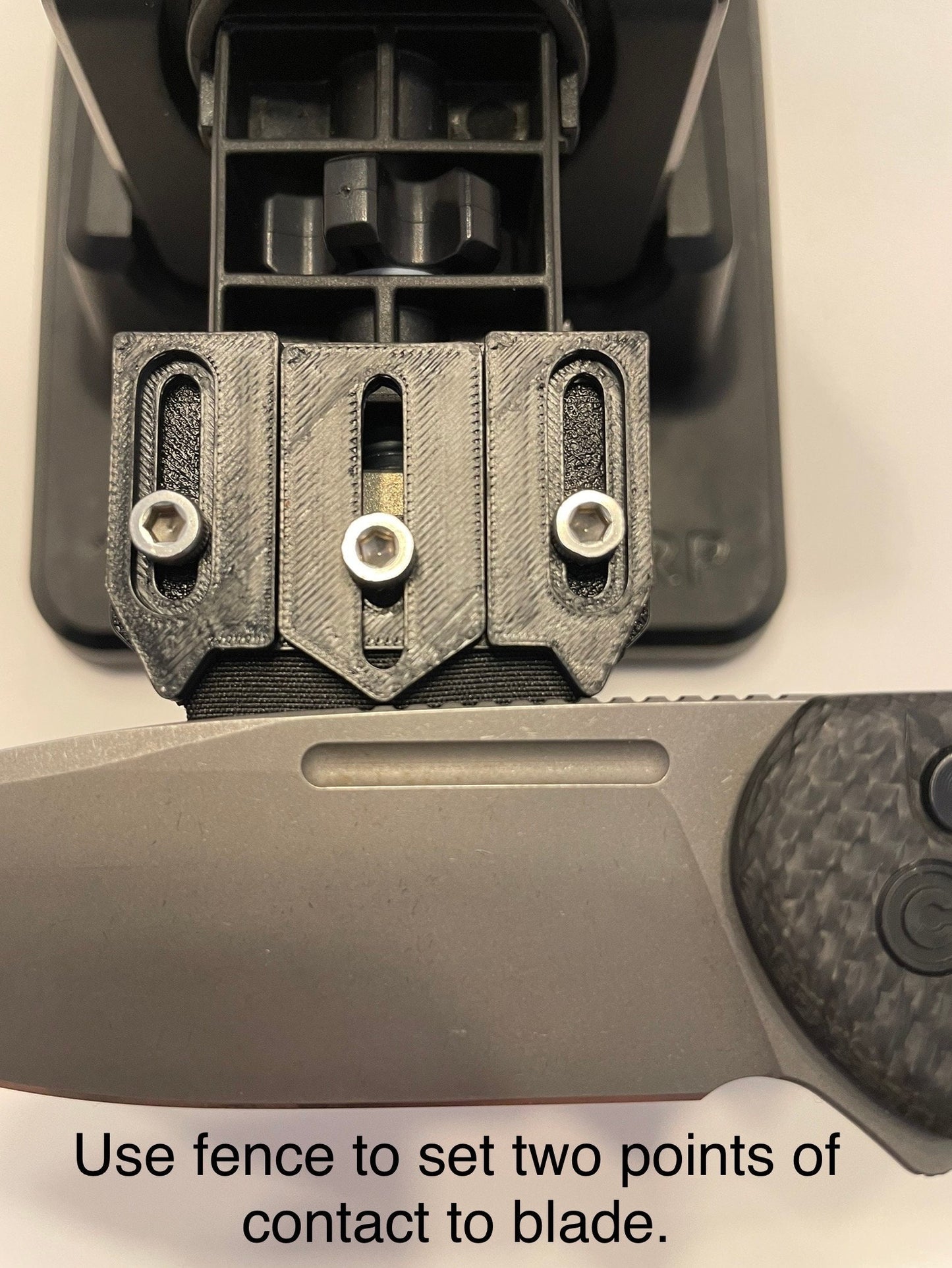 Magnetic Blade Holder Attachment for Worksharp Precision Adjust - Low Angle Sharpening
