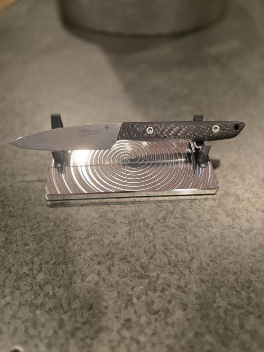 Single Fixed or Folding Knife Display - 6061 Aluminum Base