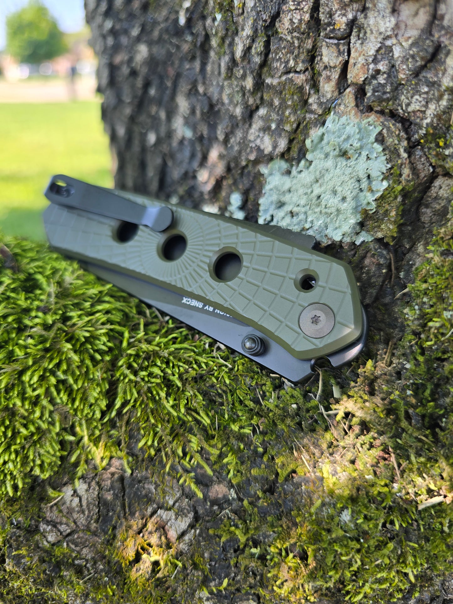 Linerless Scales for Civivi Vision FG - Machined 6061 Aluminum - Lightweight - READ description